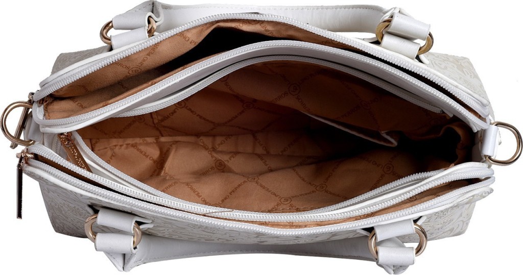 LINO PERROSWomen White Shoulder Bag - Regular Size