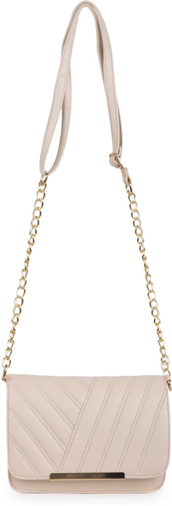 SPOTICBeige Women Sling Bag - Mini