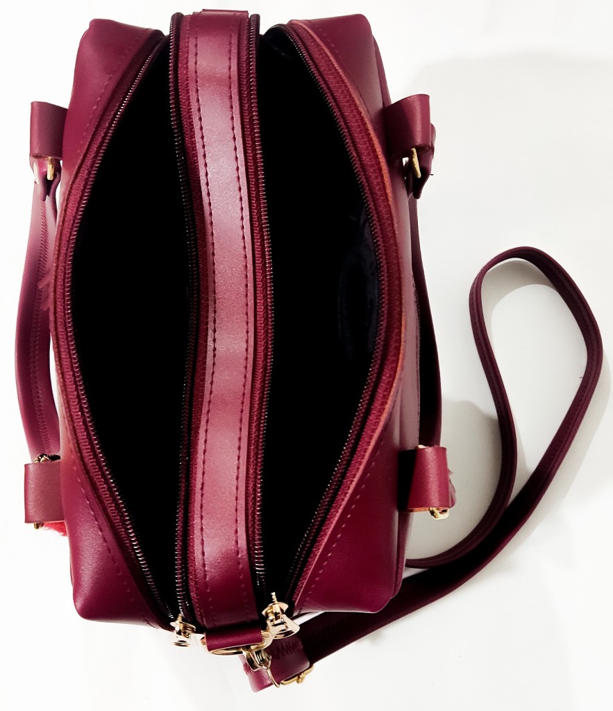 CarryLuxWomen Maroon Satchel