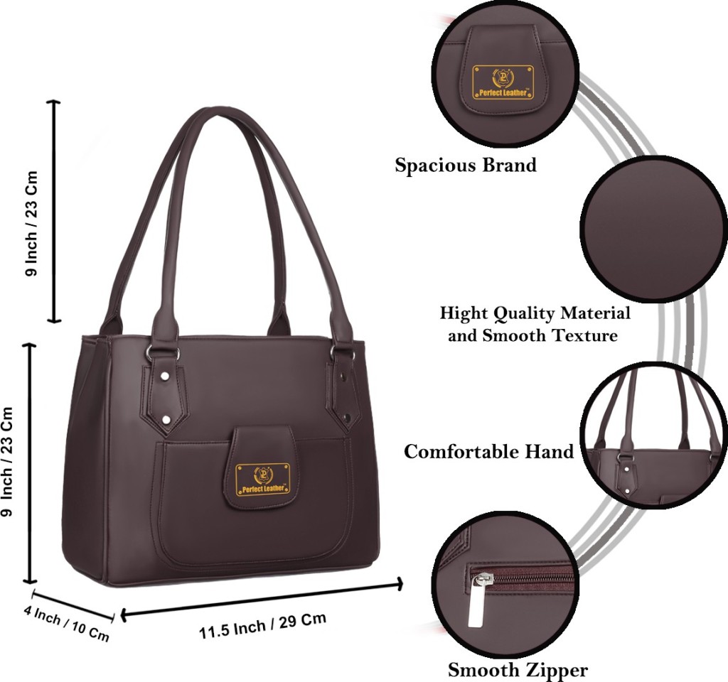 perfect leatherWomen Brown Shoulder Bag