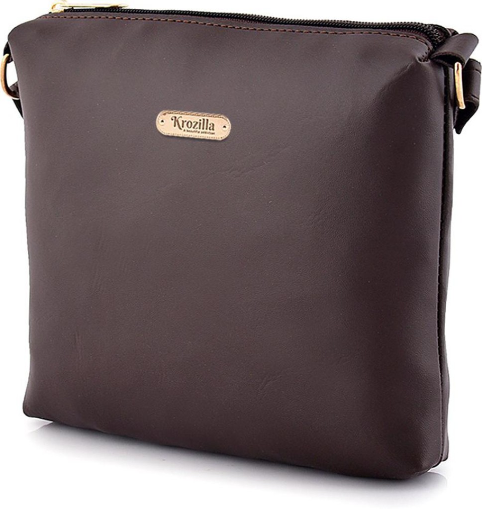 KrozillaBrown Women Sling Bag - Mini