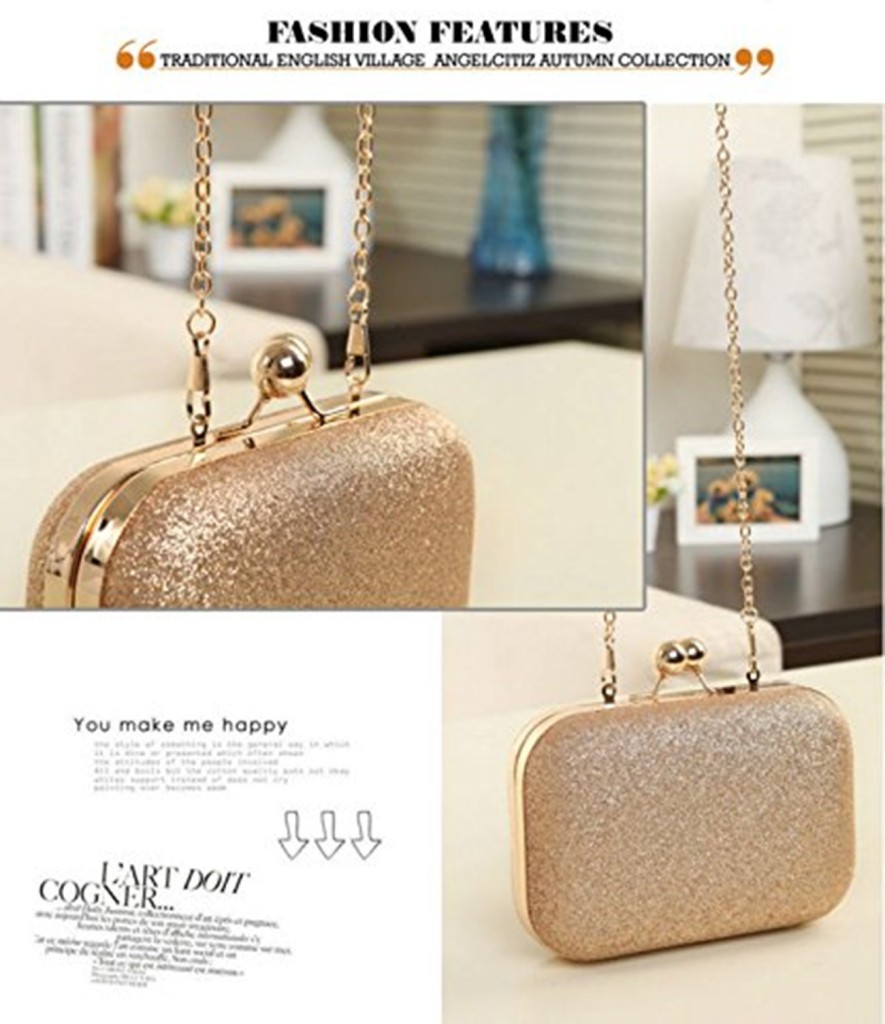 ToobacraftParty Gold  Clutch  - Regular Size