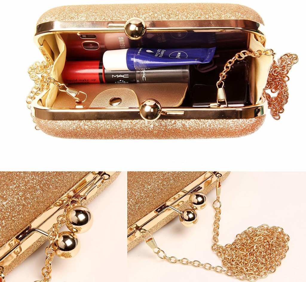 ToobacraftParty Gold  Clutch  - Regular Size