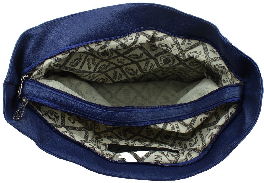 ZaxcerWomen Blue Hand-held Bag - Extra Spacious