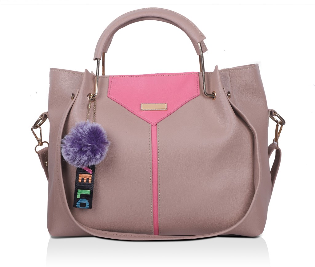 ShezelleWomen Beige Hand-held Bag - Extra Spacious(Pack of: 5)