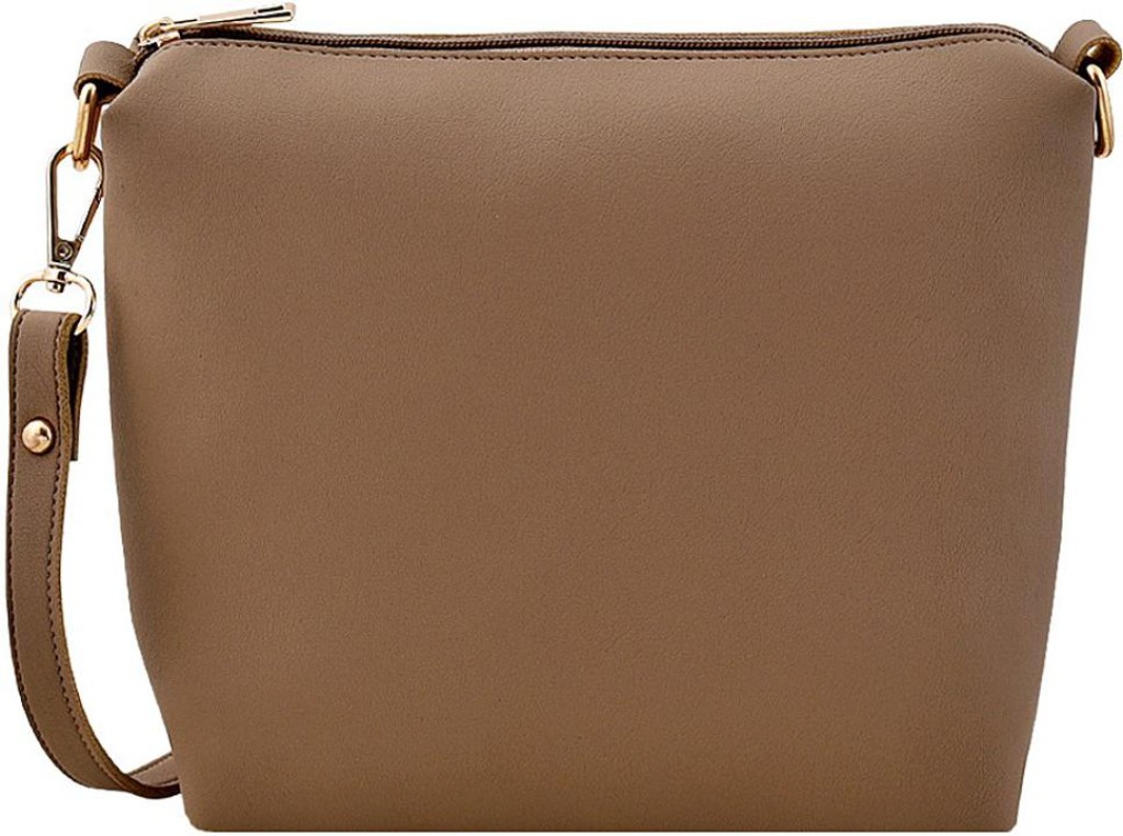LaFilleWomen Beige Hand-held Bag - Extra Spacious(Pack of: 5)