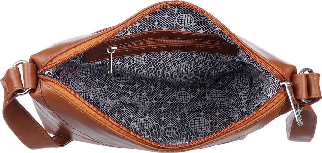 Leather LandBrown Women Sling Bag - Regular Size