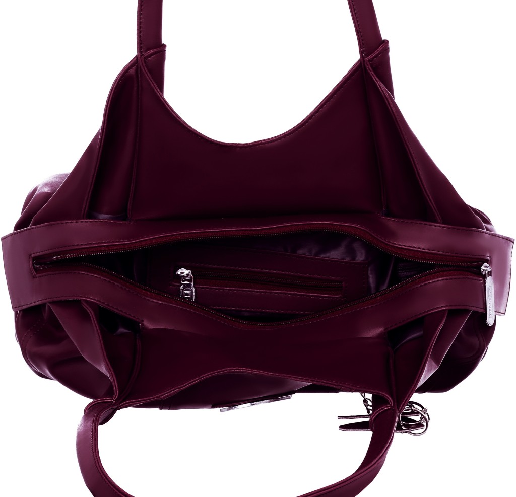 LAKME FASHIONWomen Maroon Shoulder Bag - Extra Spacious
