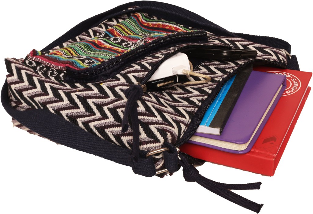 ASTRIDBlack Women Sling Bag - Extra Spacious