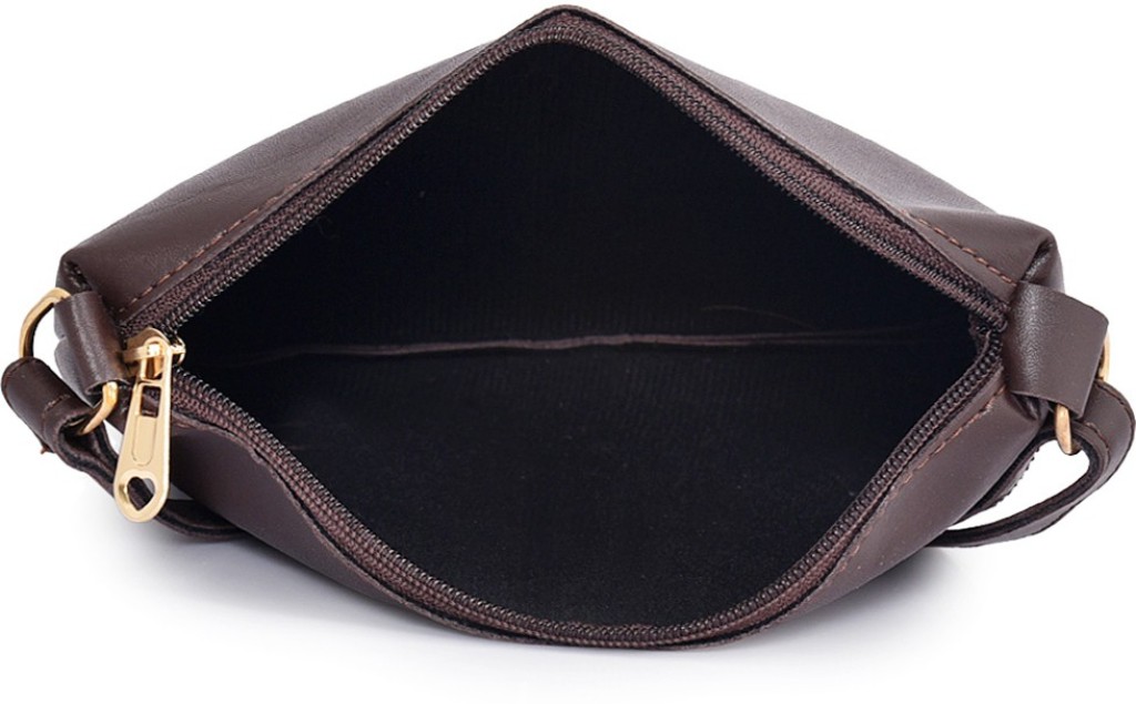 KrozillaBrown Women Sling Bag - Mini