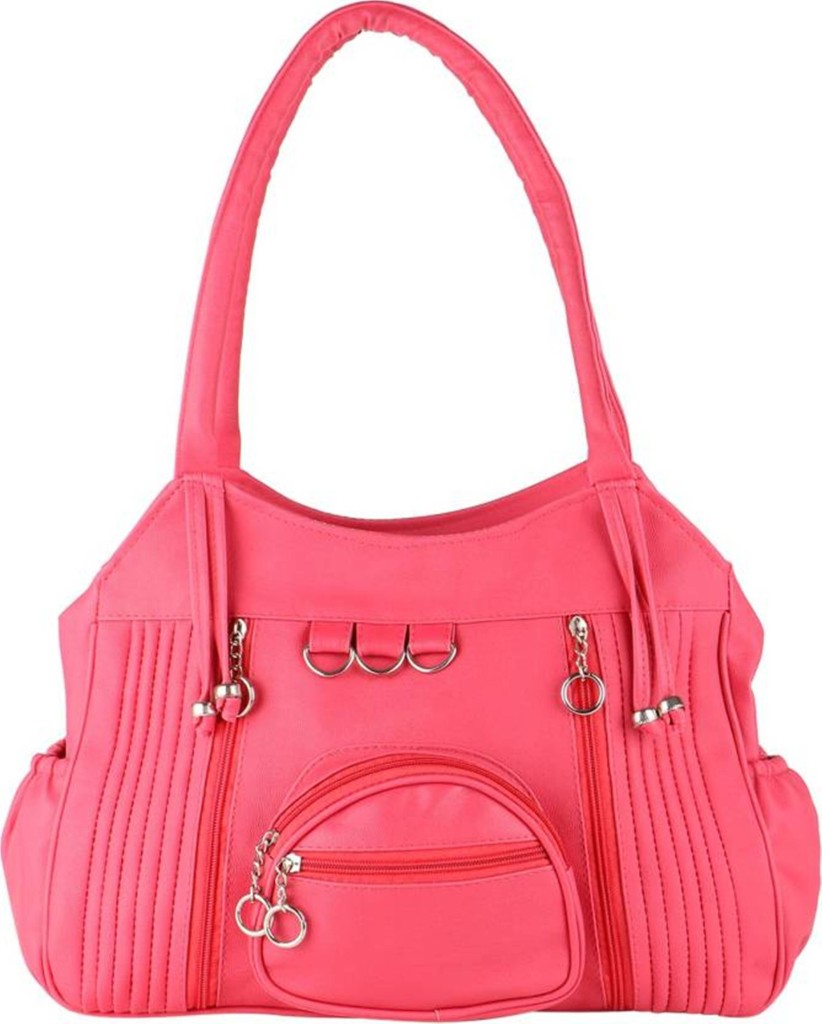 SIRISHAWomen Pink Hand-held Bag - Regular Size