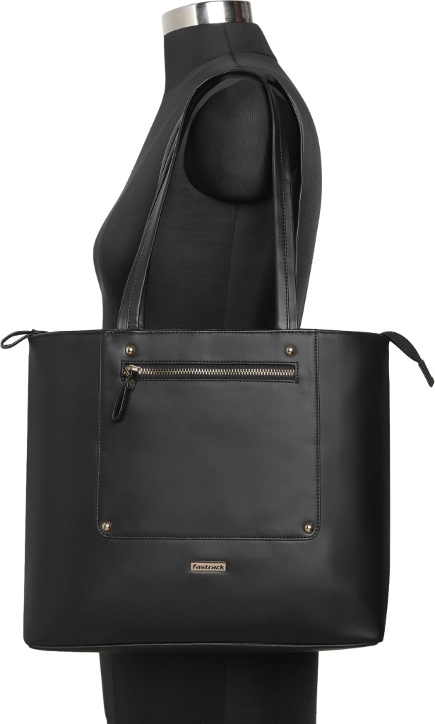 FastrackWomen Black Tote - Regular Size