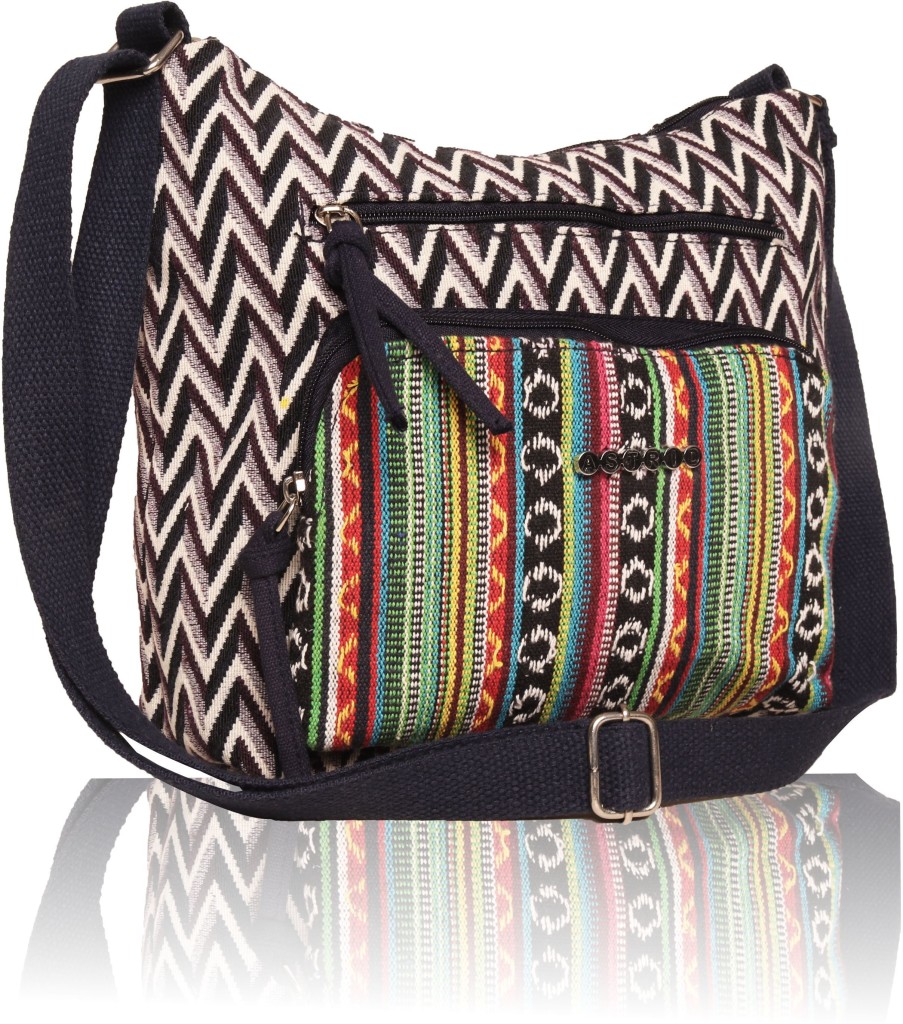ASTRIDBlack Women Sling Bag - Extra Spacious