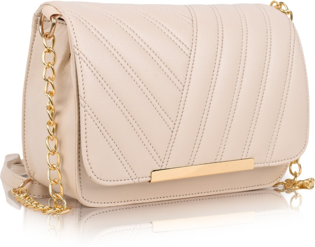SPOTICBeige Women Sling Bag - Mini