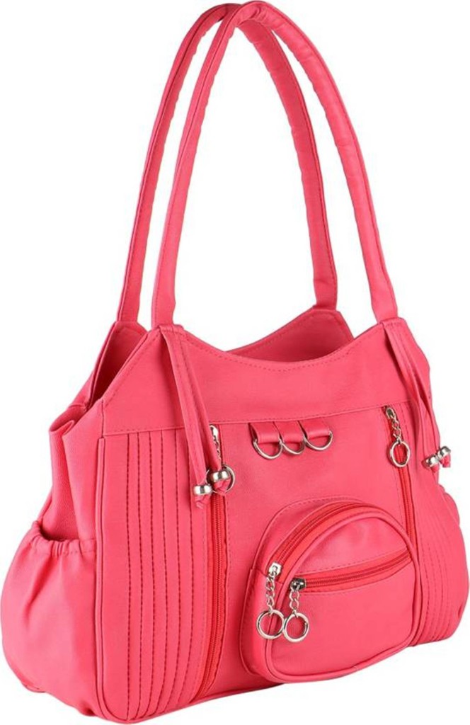 SIRISHAWomen Pink Hand-held Bag - Regular Size