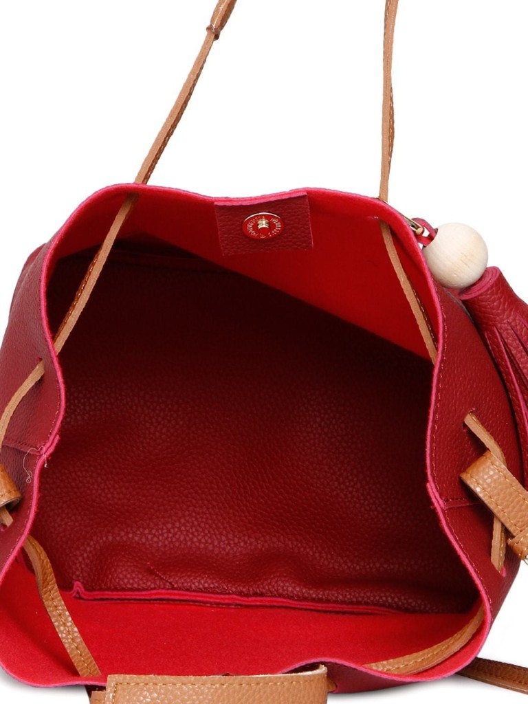 DressberryWomen Red Shoulder Bag - Extra Spacious