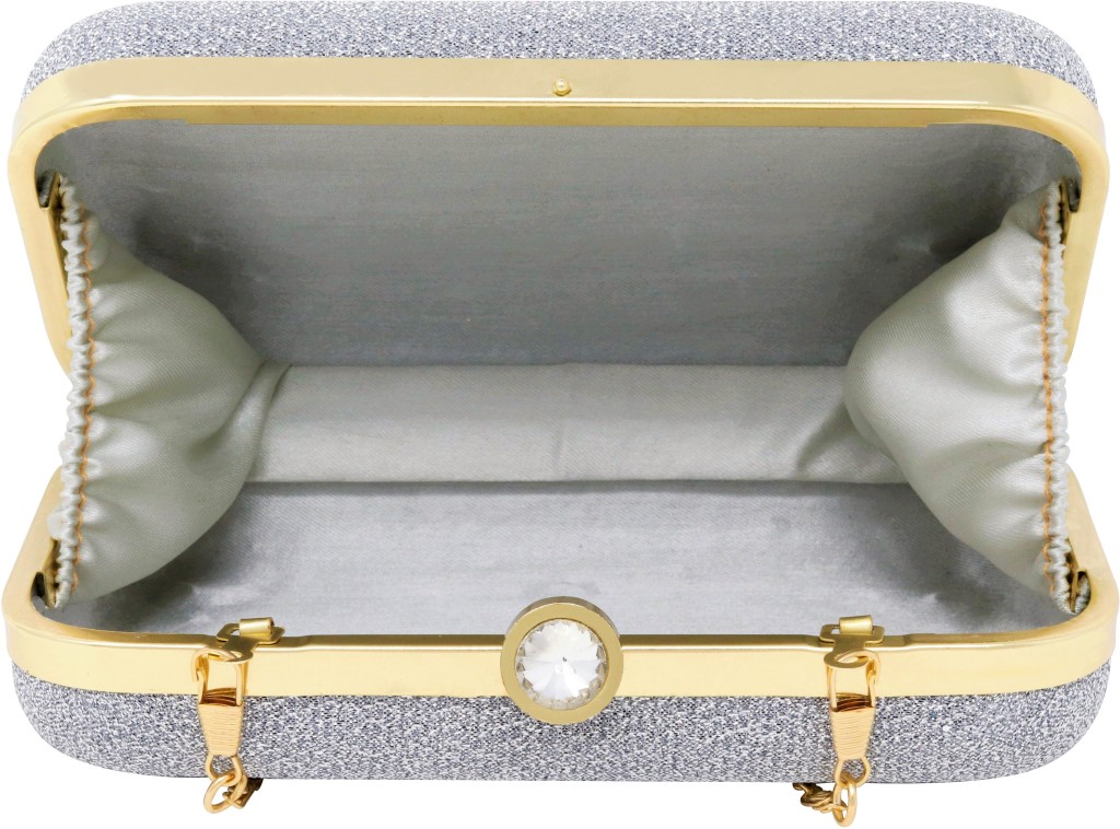 AILTINOParty Silver  Clutch  - Regular Size