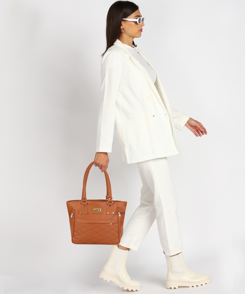 khatushyam collectionWomen Yellow Hand-held Bag - Extra Spacious