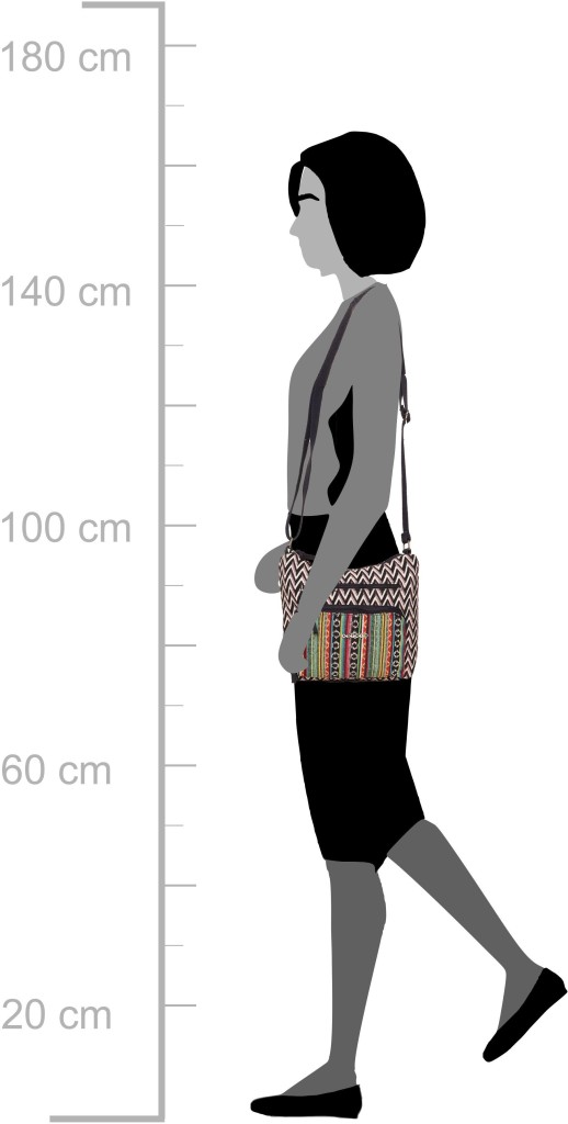 ASTRIDBlack Women Sling Bag - Extra Spacious