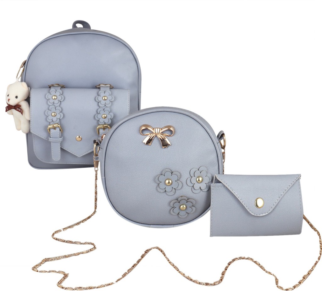 ChieflyGrey Women Shoulder Bag(Pack of 3)