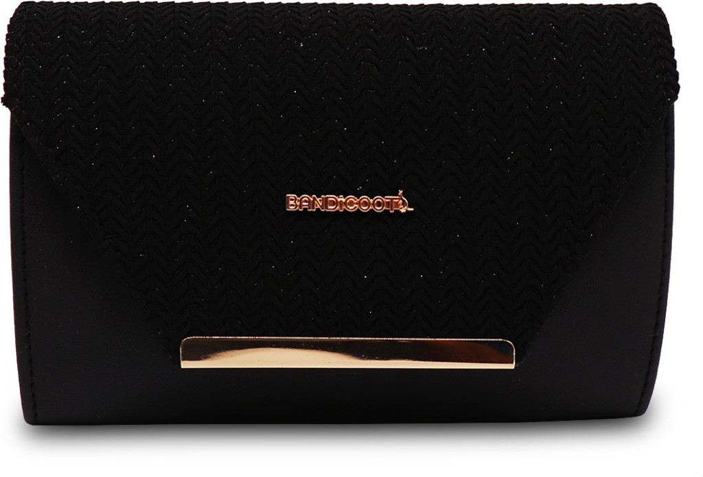 BANDICOOTBlack Women Sling Bag - Regular Size