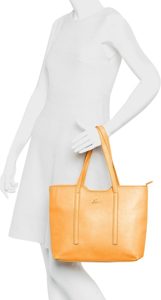LAVIEWomen Yellow Tote - Regular Size