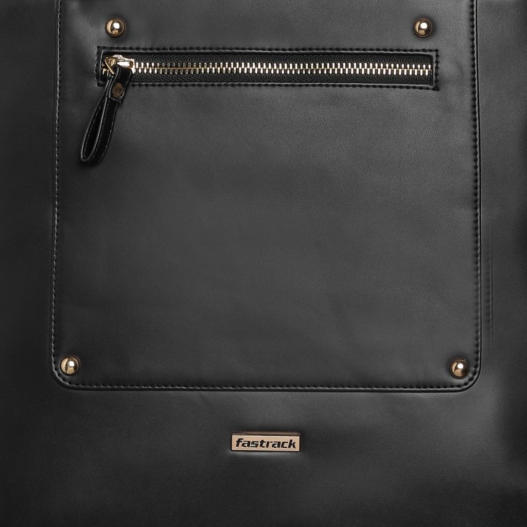 FastrackWomen Black Tote - Regular Size