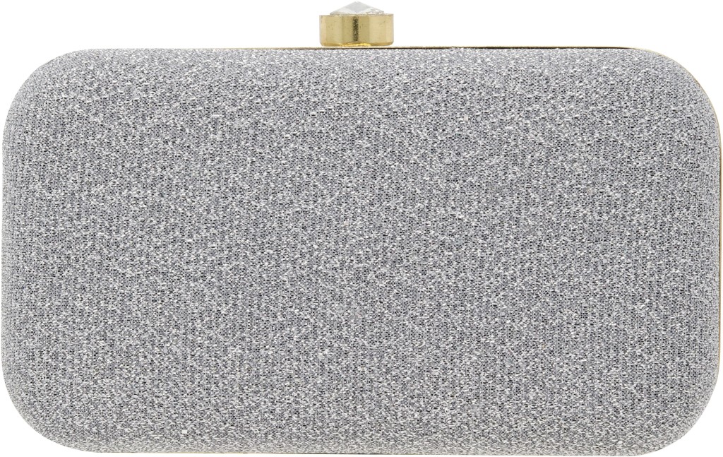 AILTINOParty Silver  Clutch  - Regular Size