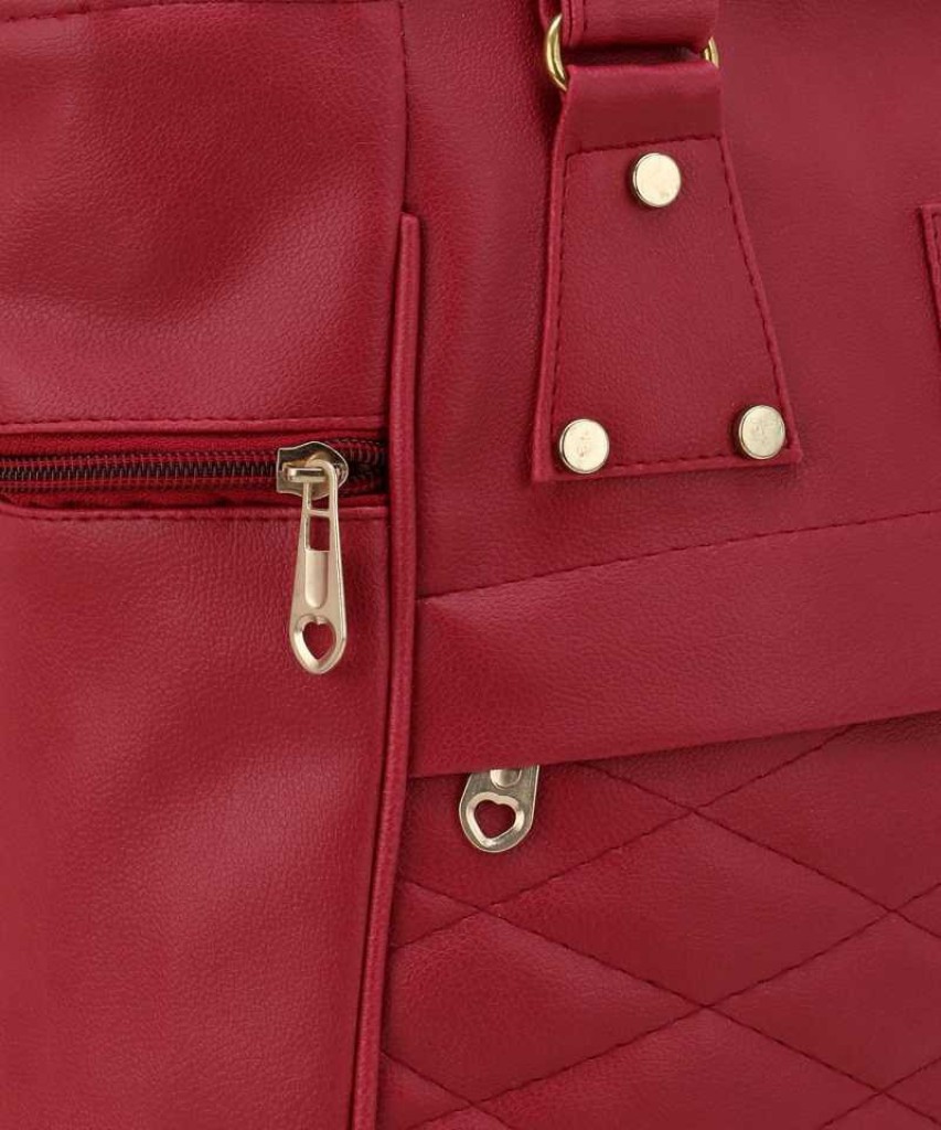 UPTOUCHWomen Maroon Messenger Bag - Extra Spacious