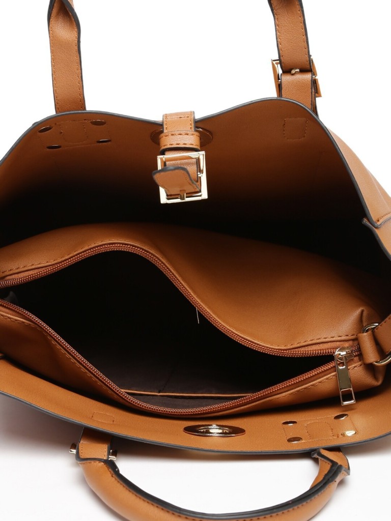 DressberryWomen Tan Shoulder Bag - Regular Size