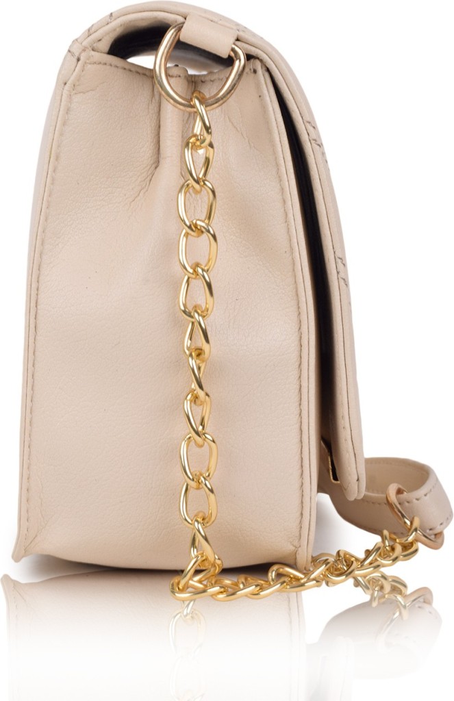 SPOTICBeige Women Sling Bag - Mini