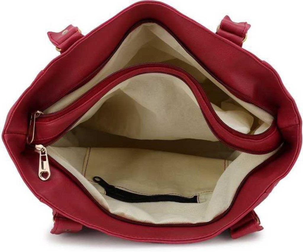 UPTOUCHWomen Maroon Messenger Bag - Extra Spacious