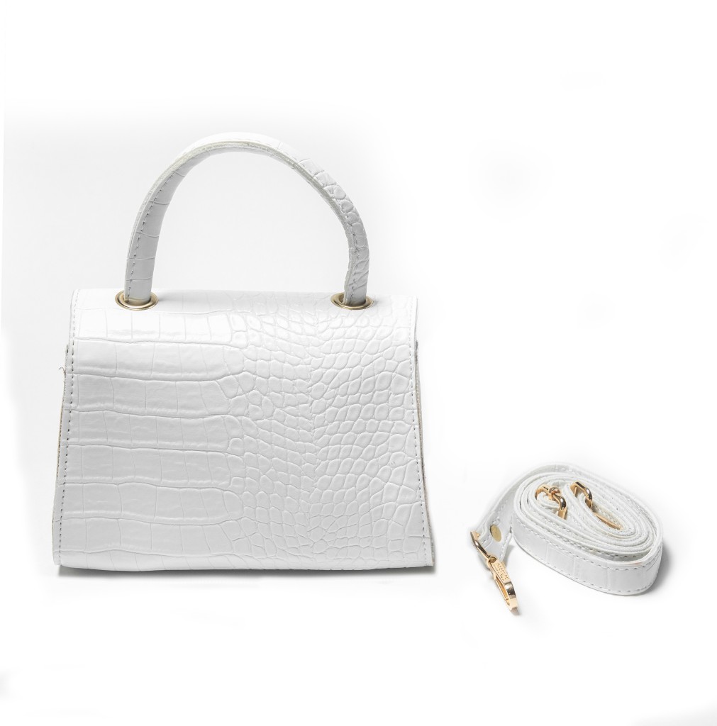 DONICYWhite Women Sling Bag - Mini